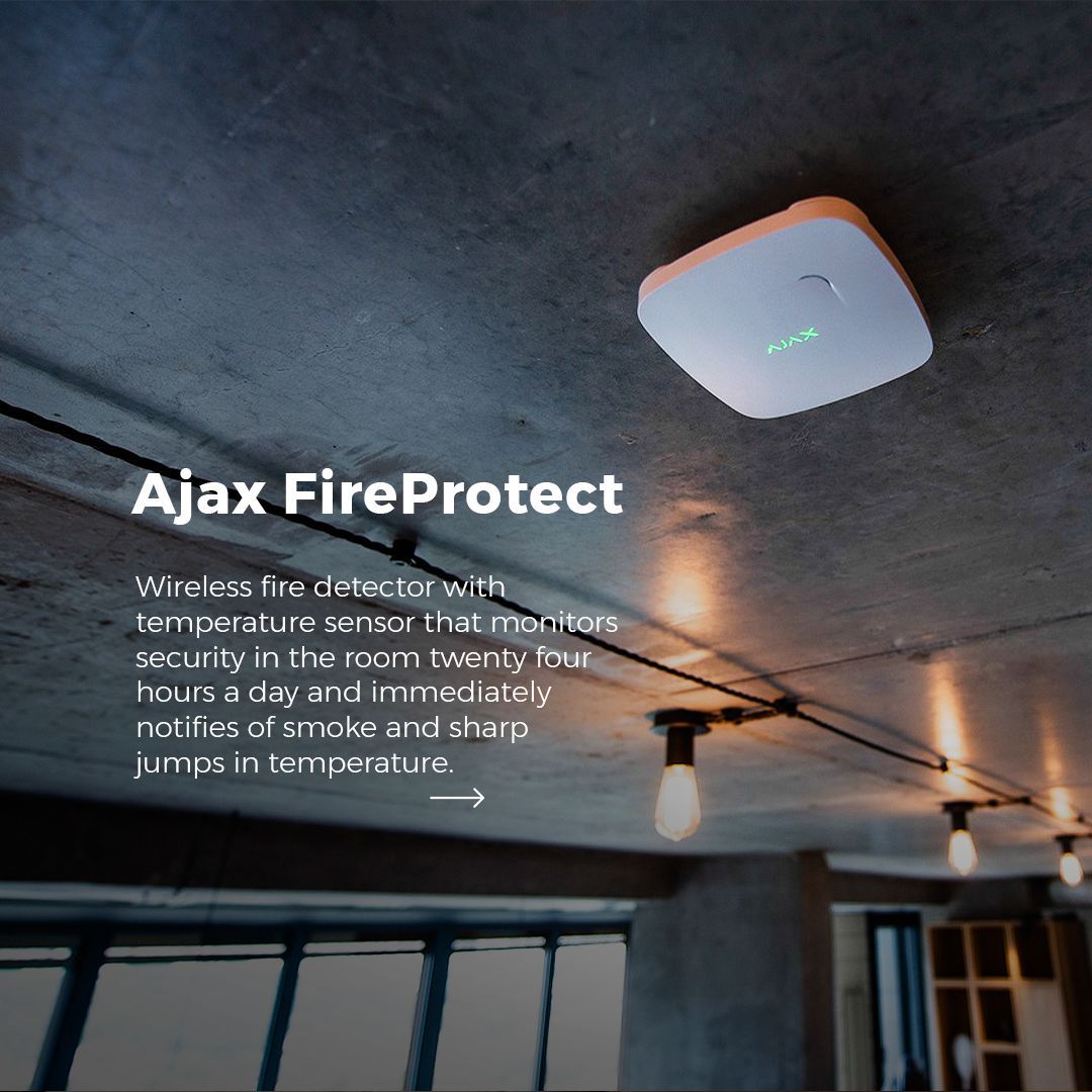 AJAX KeyPad Plus wireless keypad