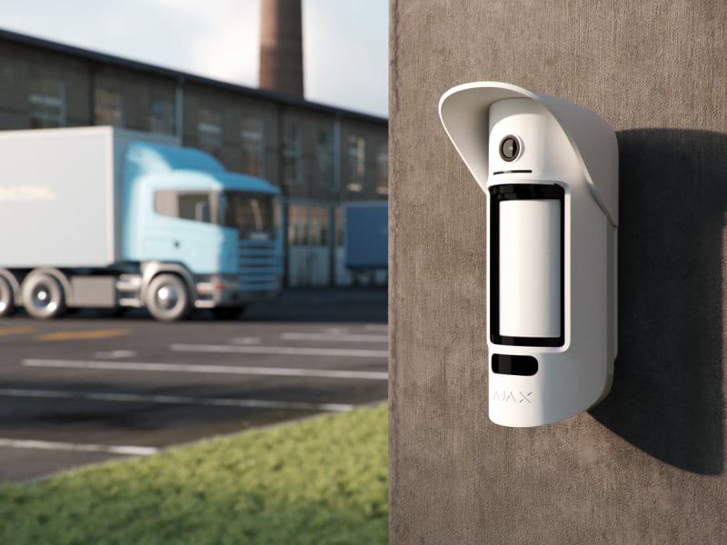 AJAX MotionCam wireless motion detector with photo verification